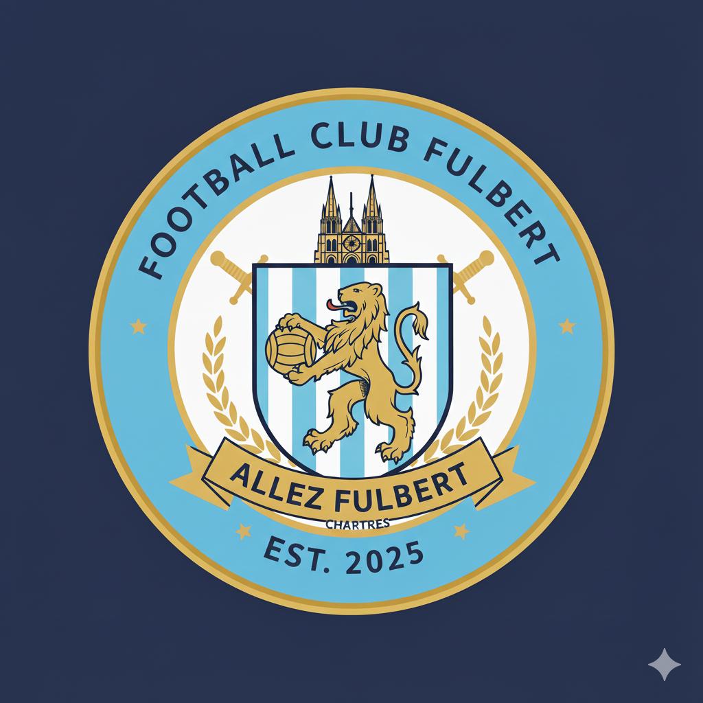 Logo FC Fulbert - Football Club Fulbert Chartres